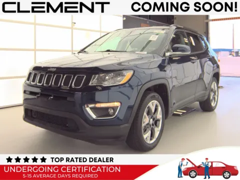 Blue 2021 Jeep Compass Limited for sale in Florissant, MO