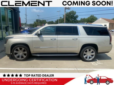 Silver 2016 Cadillac Escalade ESV Luxury for sale in Florissant, MO