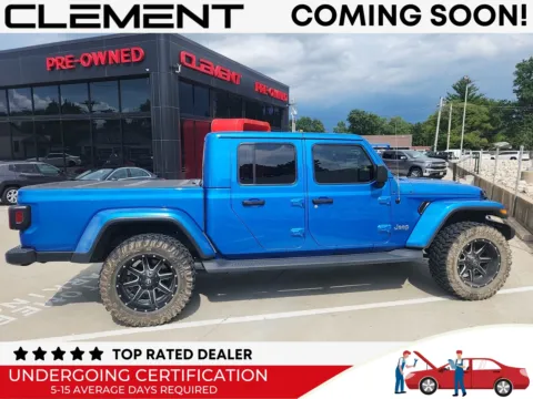 Blue 2021 Jeep Gladiator Overland for sale in Florissant, MO