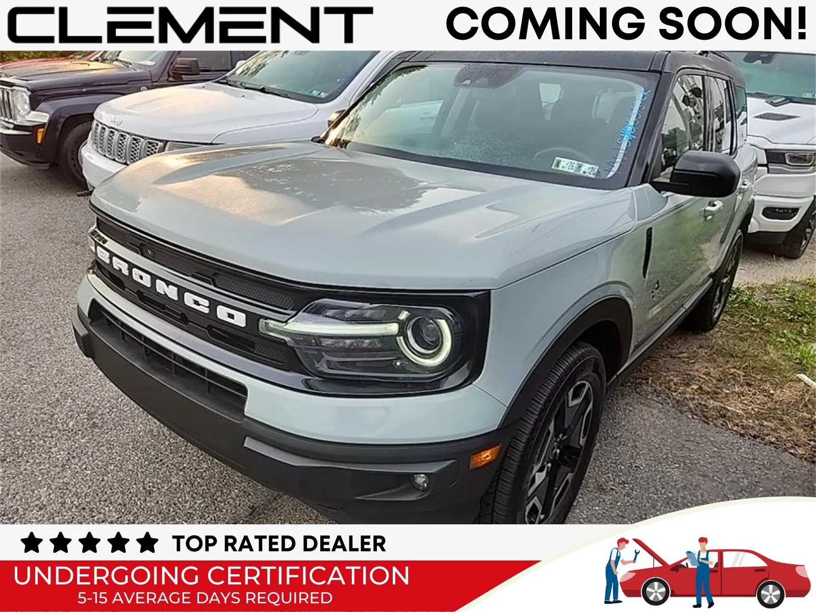 Gray 2021 Ford Bronco Sport Outer Banks for sale in Florissant, MO