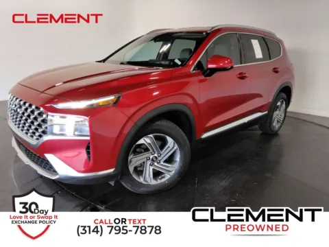 Red 2021 Hyundai Santa Fe SEL for sale in Florissant, MO