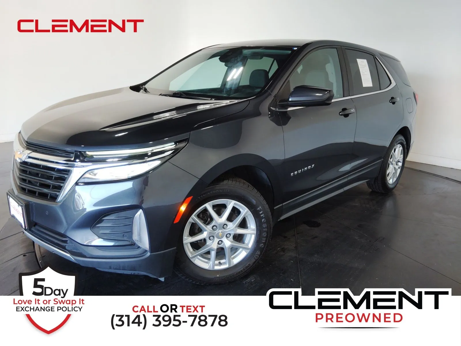Gray 2022 Chevrolet Equinox LT for sale in Florissant, MO