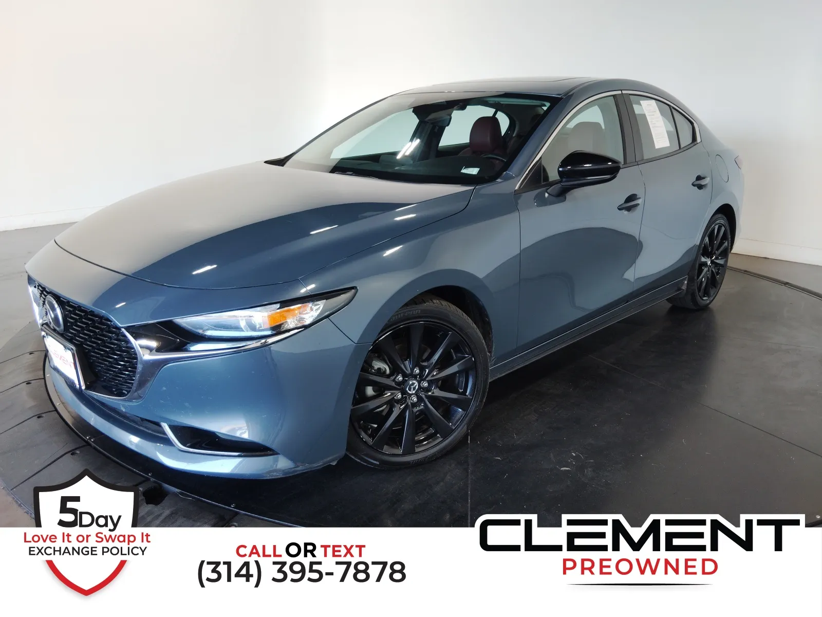 Gray 2024 Mazda Mazda3 2.5 S Carbon Edition for sale in Florissant, MO