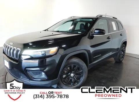 Black 2020 Jeep Cherokee Latitude Plus for sale in Florissant, MO