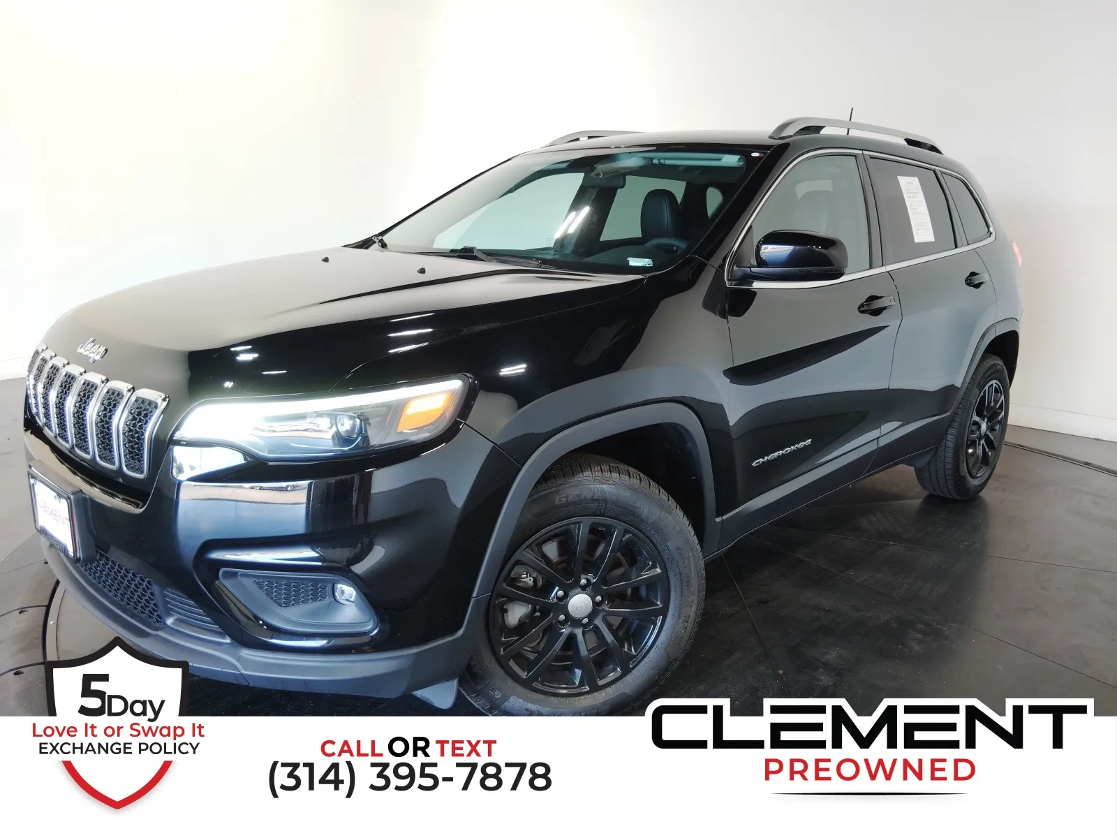 Black 2020 Jeep Cherokee Latitude Plus for sale in Florissant, MO