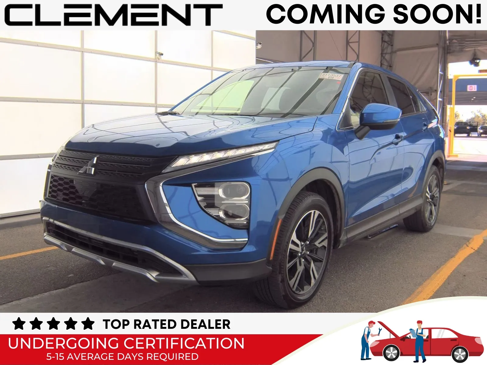 Blue 2024 Mitsubishi Eclipse Cross SE for sale in Florissant, MO