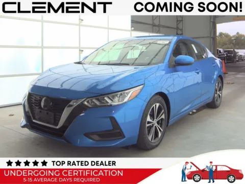 Blue 2021 Nissan Sentra SV for sale in Florissant, MO