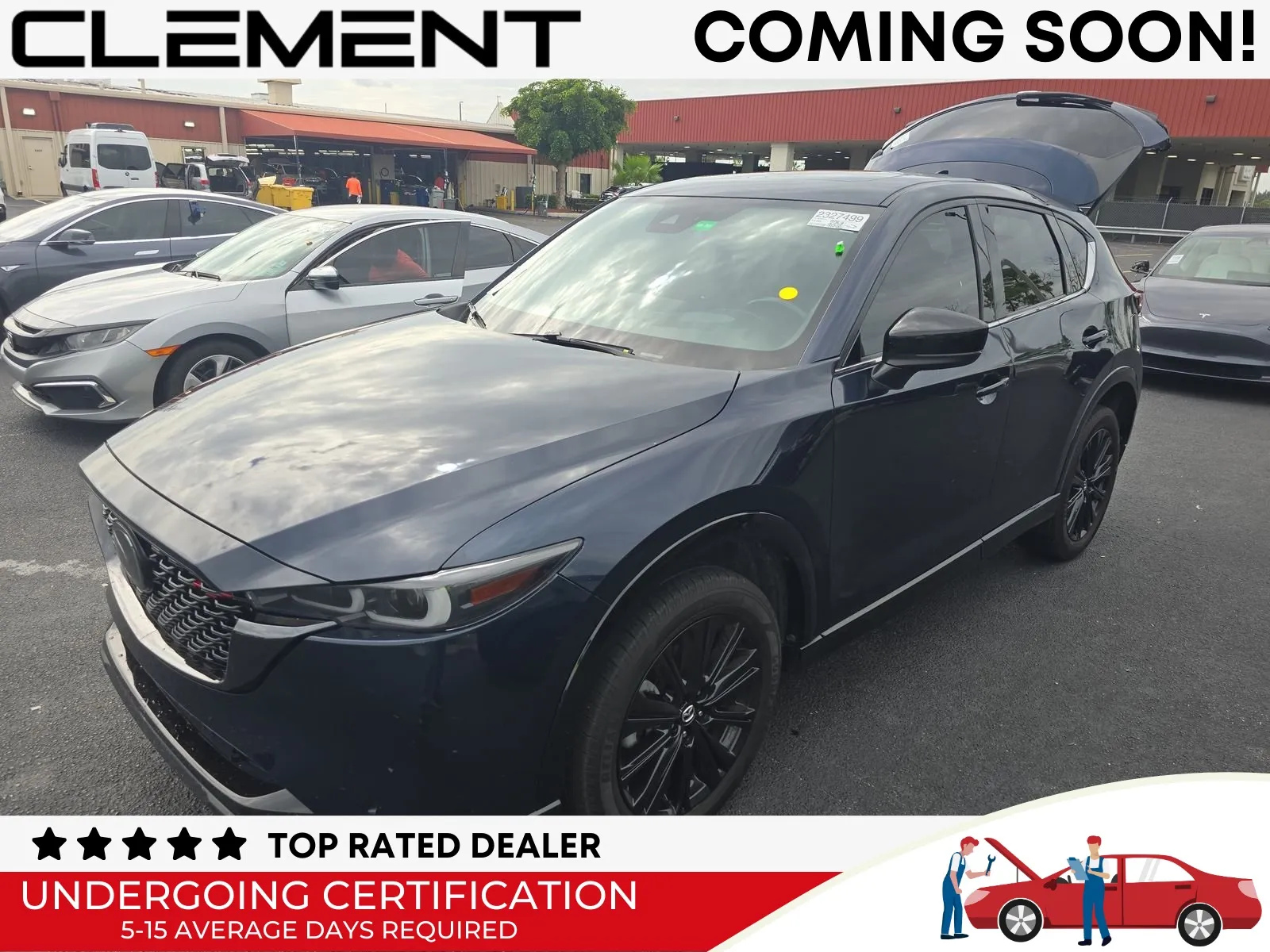Blue 2022 Mazda CX-5 2.5 Turbo for sale in Florissant, MO