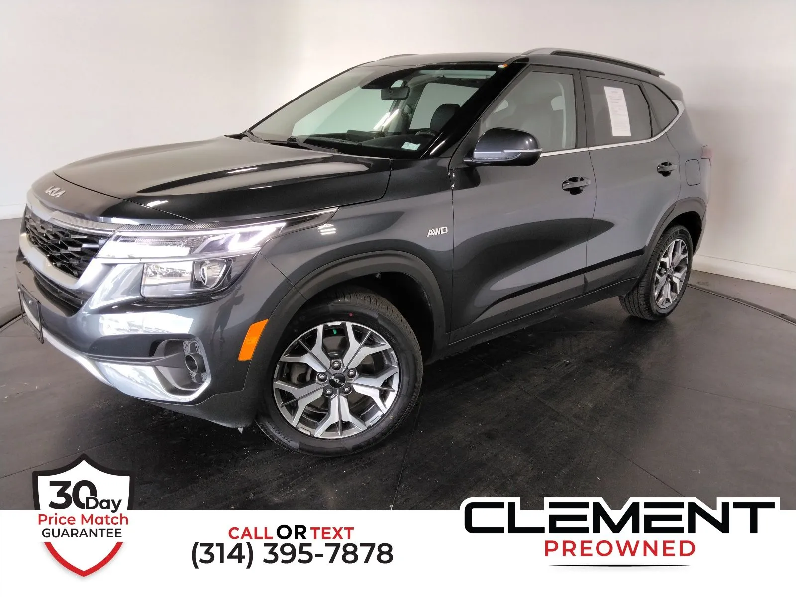 Gray 2023 Kia Seltos EX for sale in Florissant, MO