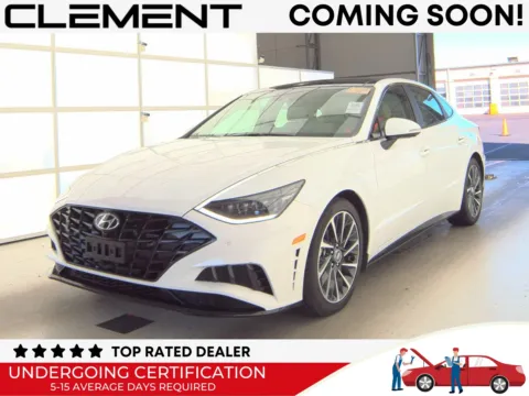 White 2023 Hyundai Sonata Limited for sale in Florissant, MO