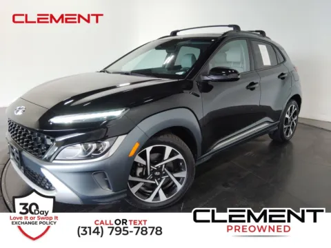 Black 2022 Hyundai Kona Limited for sale in Florissant, MO