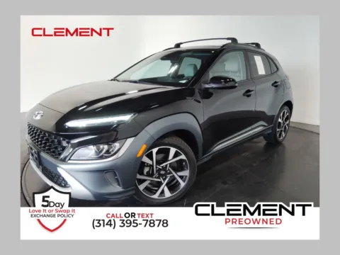 Black 2022 Hyundai Kona Limited for sale in Florissant, MO