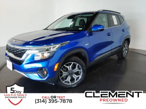 Blue 2021 Kia Seltos EX for sale in Florissant, MO