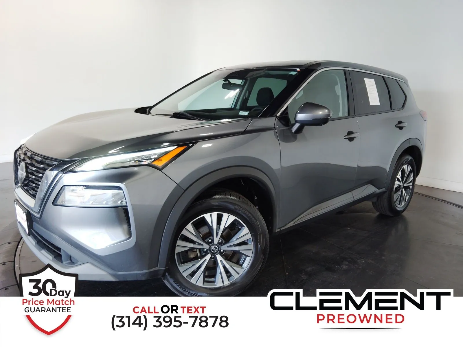 Gray 2021 Nissan Rogue SV for sale in Florissant, MO