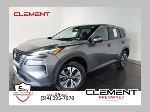 Gray 2021 Nissan Rogue SV for sale in Florissant, MO