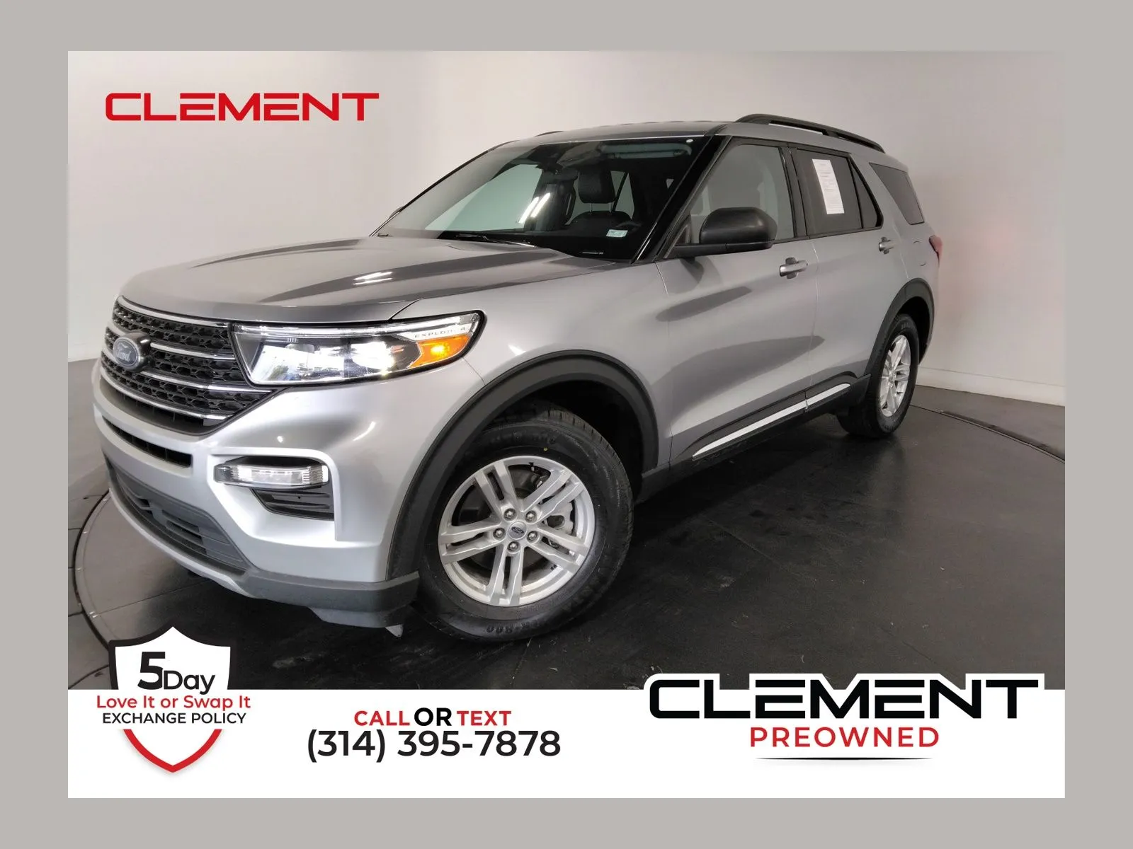 Silver 2024 Ford Explorer XLT for sale in Florissant, MO