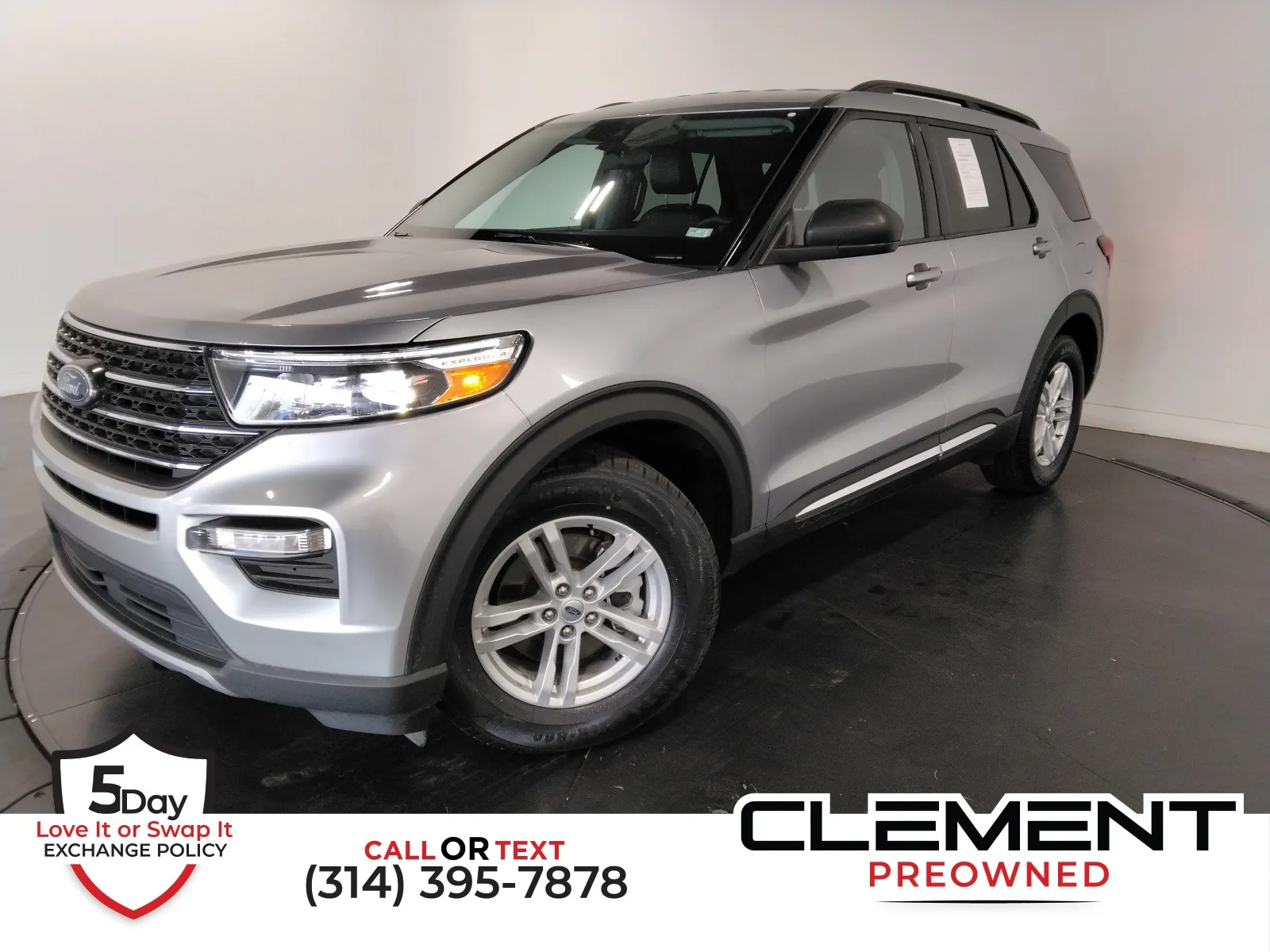 Silver 2024 Ford Explorer XLT for sale in Florissant, MO