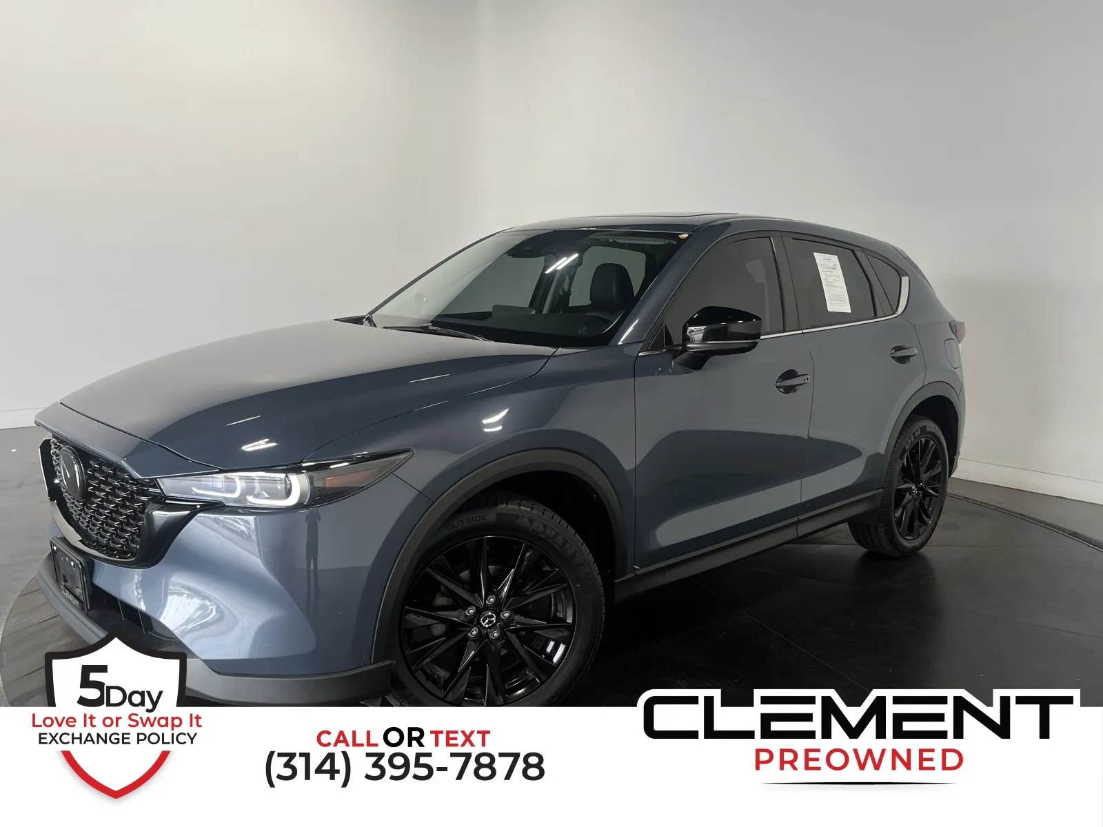 Gray 2023 Mazda CX-5 2.5 S Carbon Edition for sale in Florissant, MO