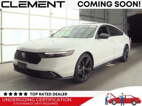 White 2023 Honda Accord Hybrid Sport-L for sale in Florissant, MO