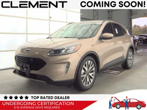 Gold 2020 Ford Escape Hybrid Titanium for sale in Florissant, MO