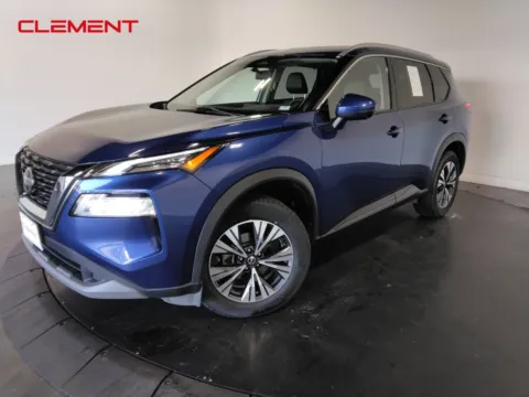 Blue 2021 Nissan Rogue SV for sale in Florissant, MO