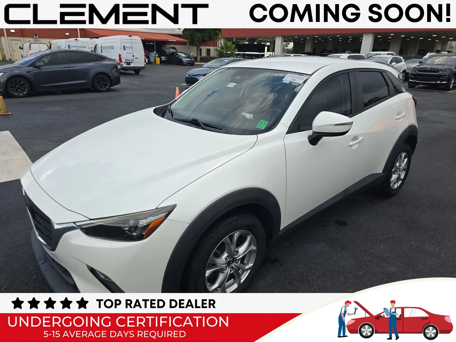 White 2019 Mazda CX-3 Sport for sale in Florissant, MO