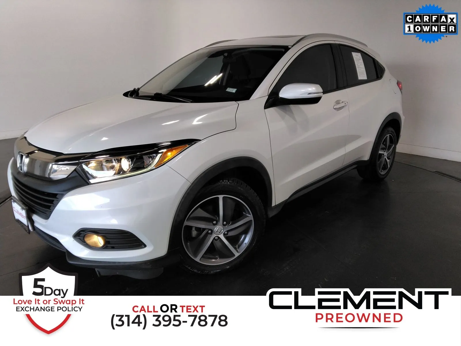 White 2022 Honda HR-V EX for sale in Florissant, MO