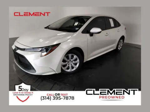 White 2020 Toyota Corolla LE for sale in Florissant, MO