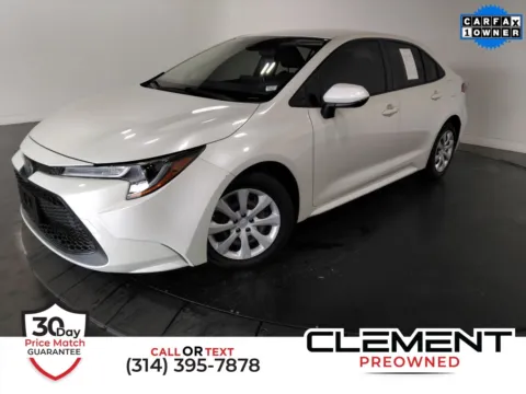 White 2020 Toyota Corolla LE for sale in Florissant, MO