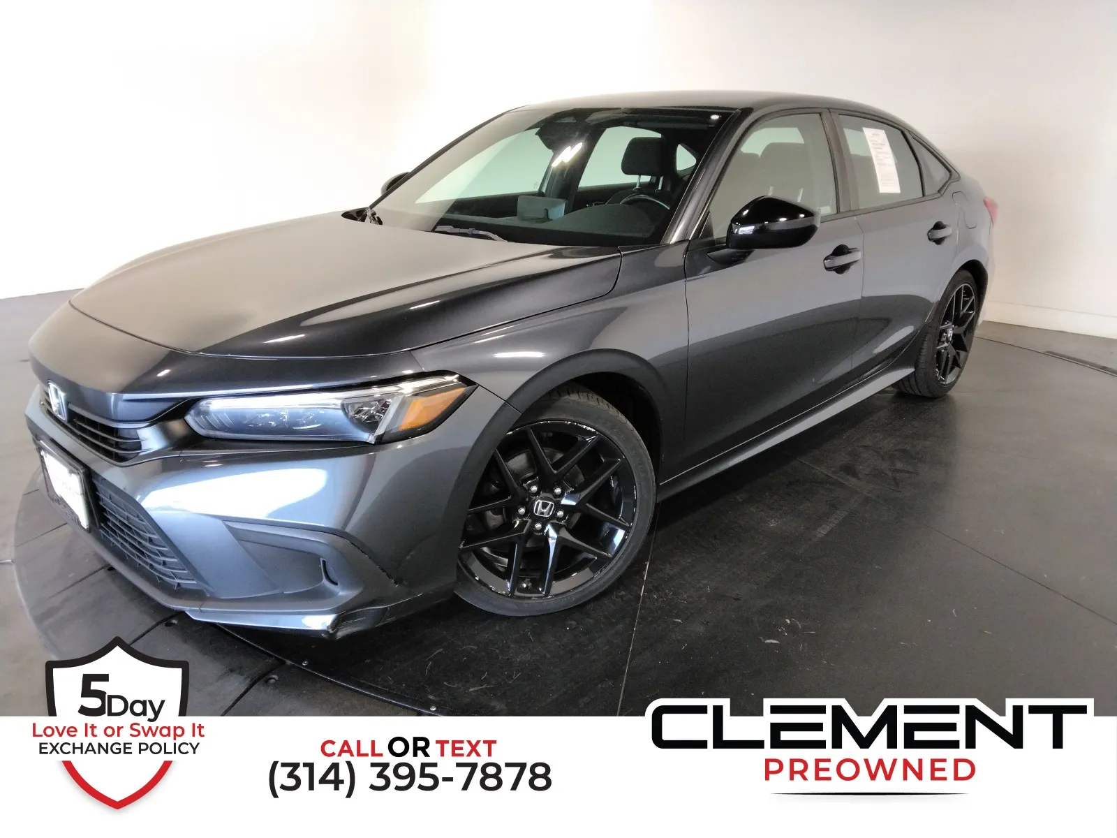 Blue 2023 Honda Civic Sport for sale in Florissant, MO