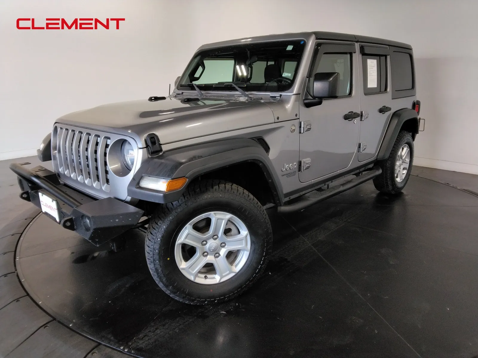 Silver 2019 Jeep Wrangler Unlimited Sport S for sale in Florissant, MO