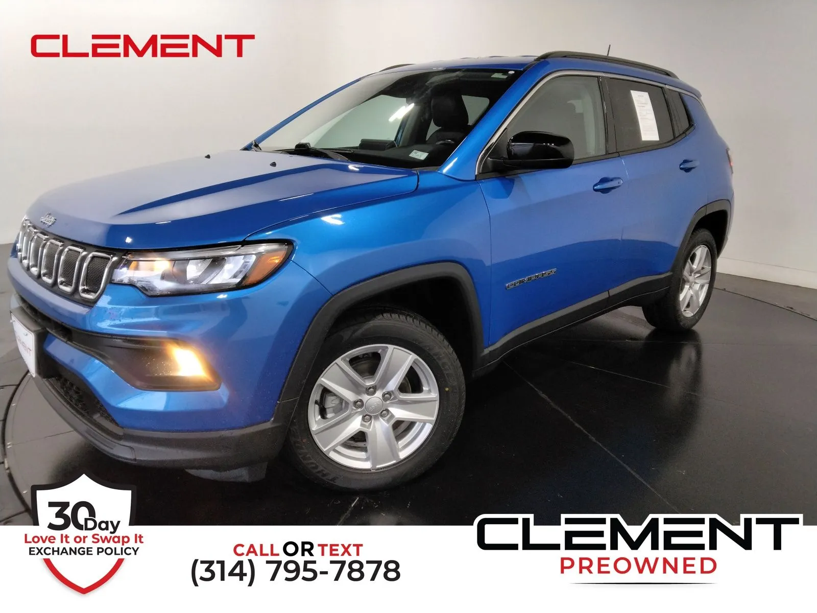 Blue 2022 Jeep Compass Latitude for sale in Florissant, MO