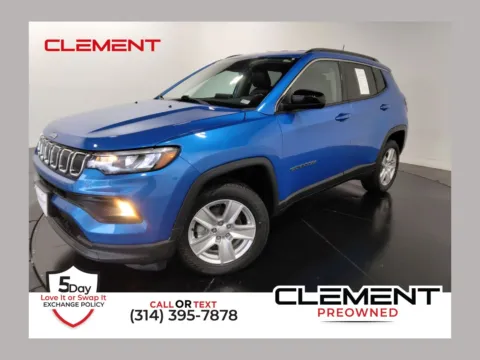 Blue 2022 Jeep Compass Latitude for sale in Florissant, MO