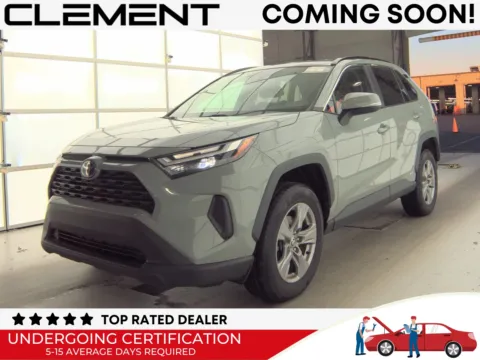 Gray 2022 Toyota RAV4 Hybrid XLE for sale in Florissant, MO