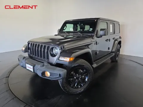Gray 2021 Jeep Wrangler Unlimited Sahara Altitude for sale in Florissant, MO