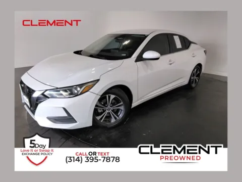 White 2022 Nissan Sentra SV for sale in Florissant, MO