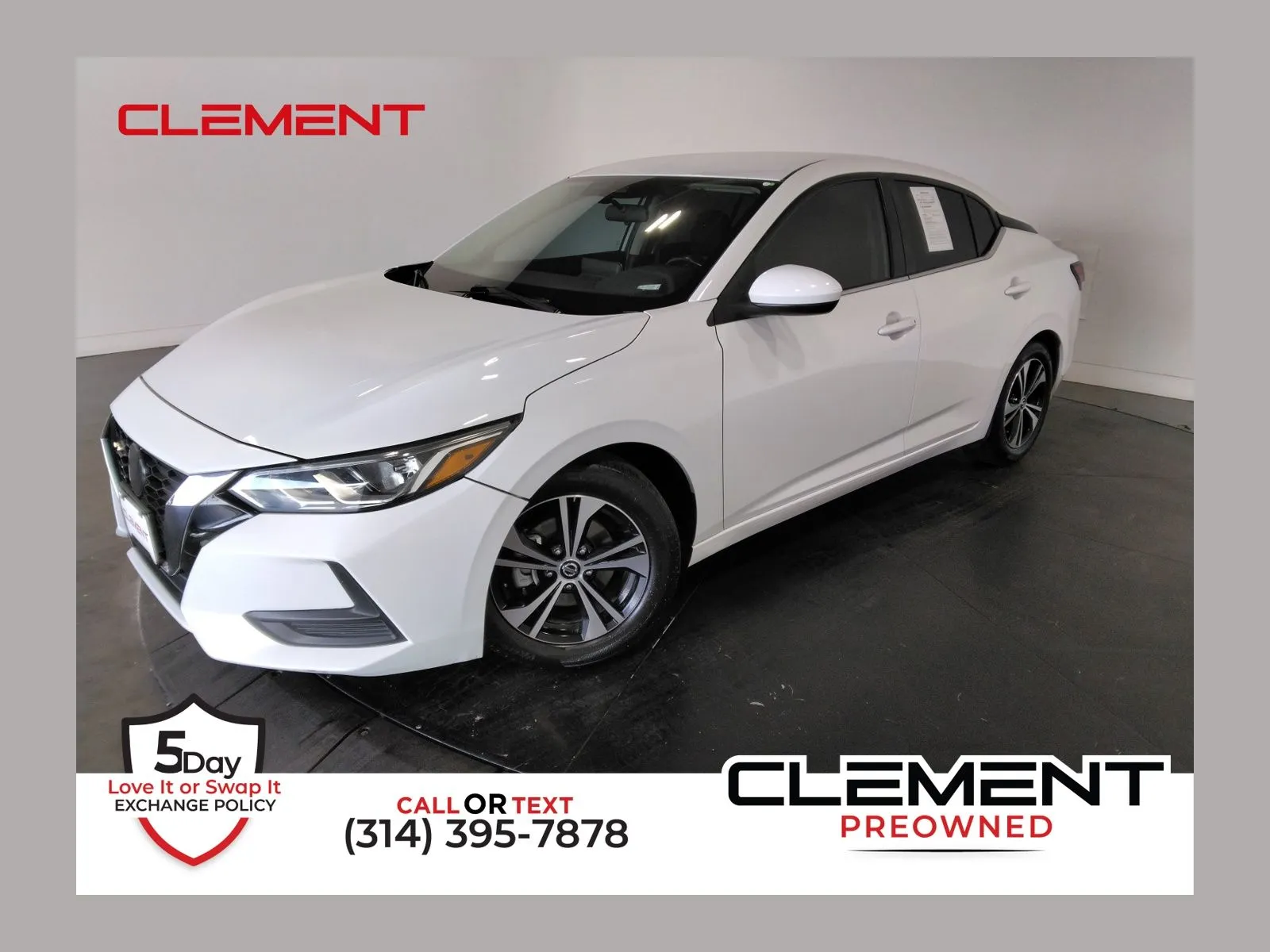 White 2022 Nissan Sentra SV for sale in Florissant, MO