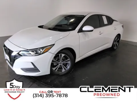 White 2022 Nissan Sentra SV for sale in Florissant, MO