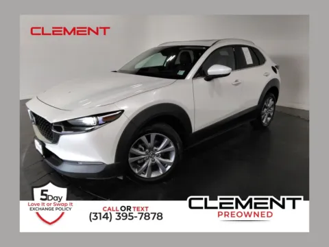 White 2023 Mazda CX-30 2.5 S Premium Package for sale in Florissant, MO