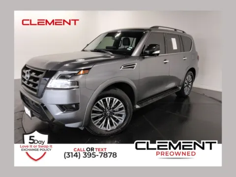 Gray 2023 Nissan Armada SL for sale in Florissant, MO