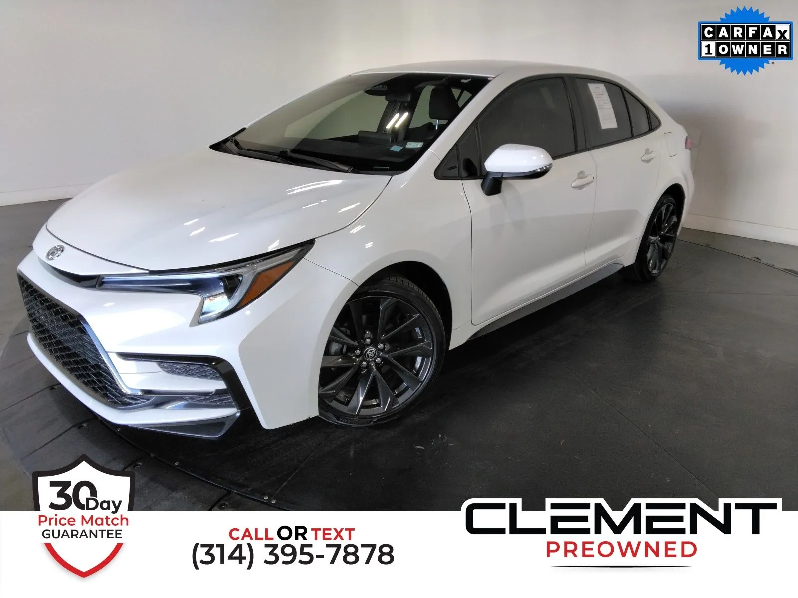 White 2024 Toyota Corolla SE for sale in Florissant, MO