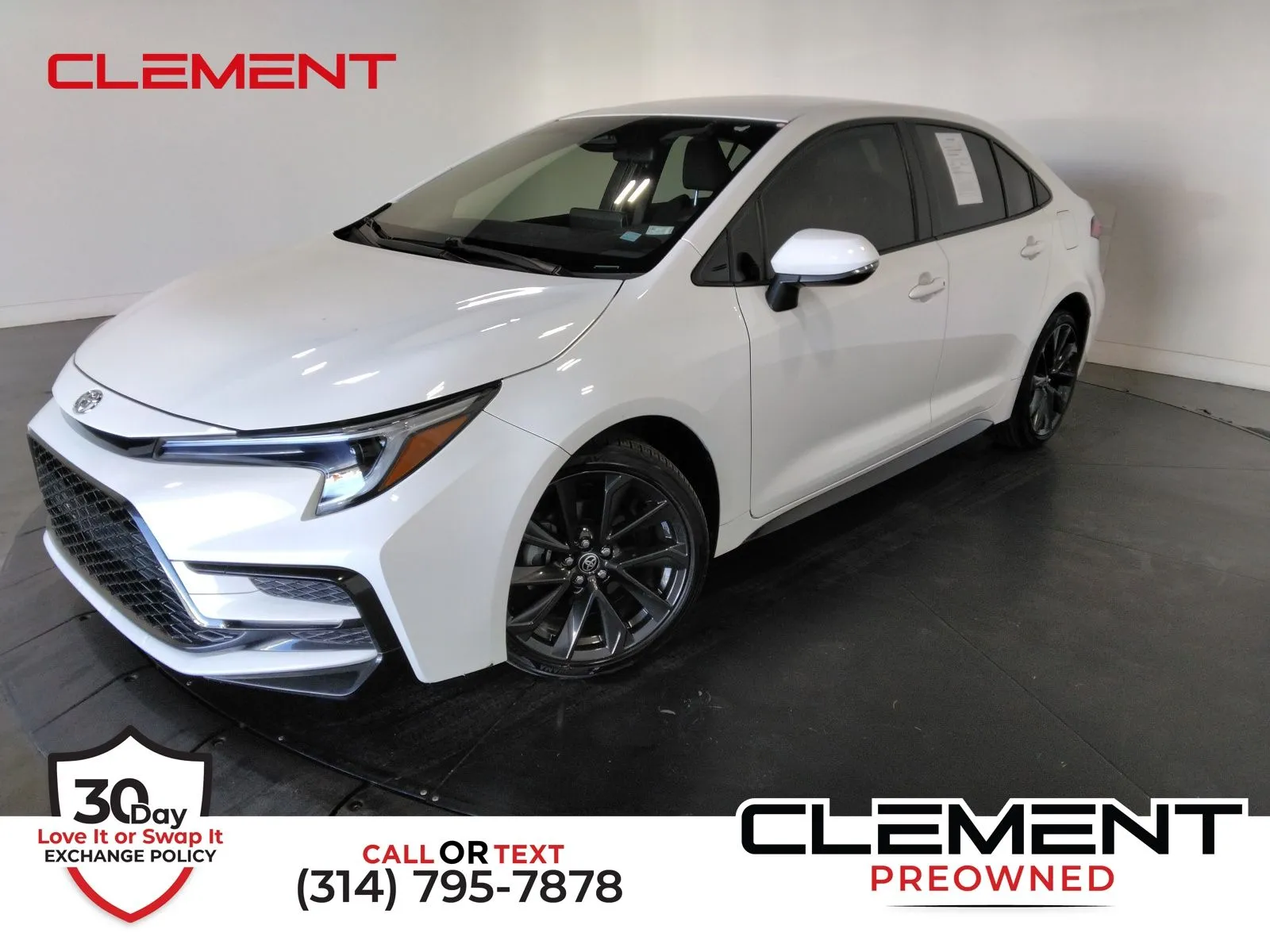 White 2024 Toyota Corolla SE for sale in Florissant, MO