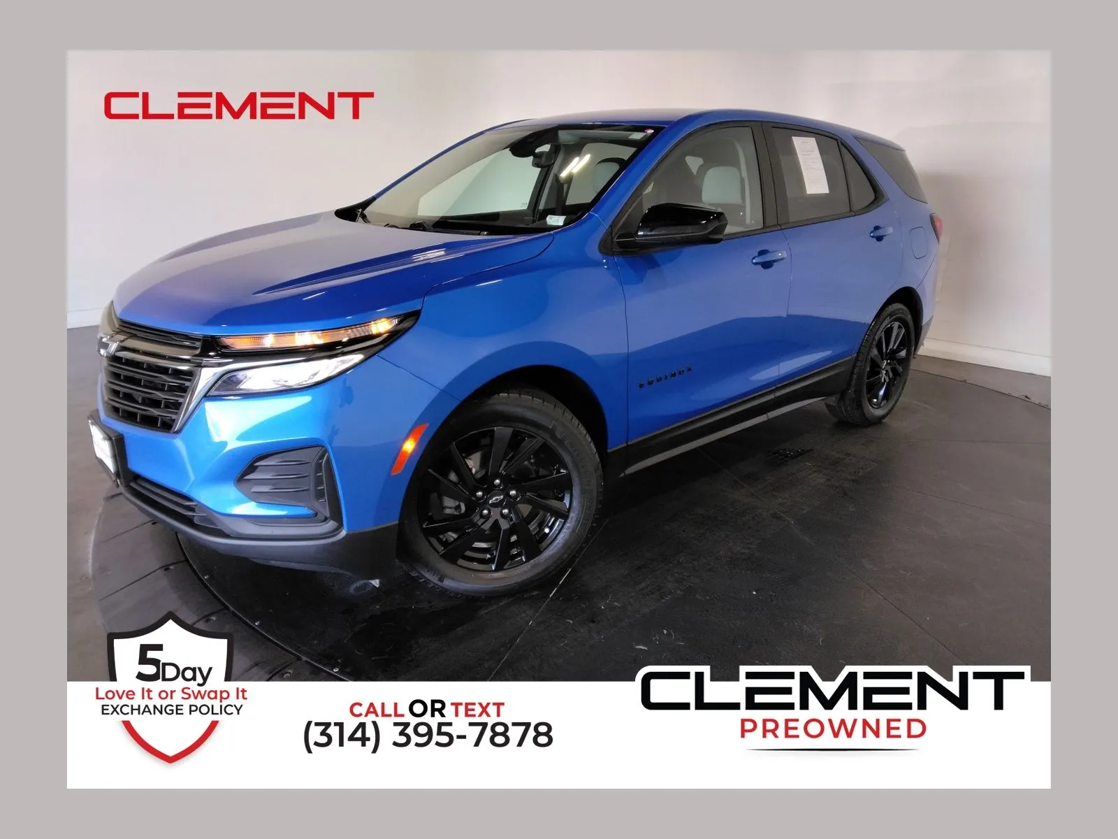 Blue 2024 Chevrolet Equinox LS for sale in Florissant, MO