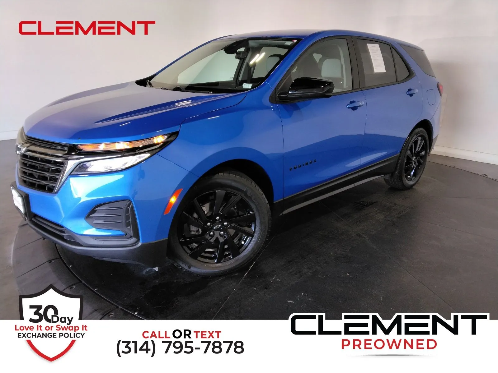 Blue 2024 Chevrolet Equinox LS for sale in Florissant, MO