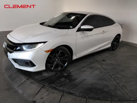 White 2019 Honda Civic Sport for sale in Florissant, MO