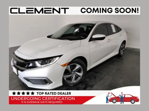 White 2019 Honda Civic LX for sale in Florissant, MO