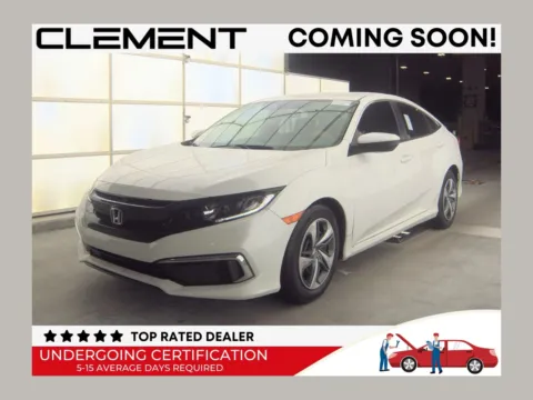 White 2019 Honda Civic LX for sale in Florissant, MO