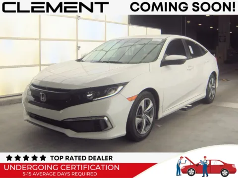 Beige 2019 Honda Civic LX for sale in Florissant, MO