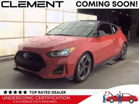 Red 2020 Hyundai Veloster Turbo Ultimate for sale in Florissant, MO