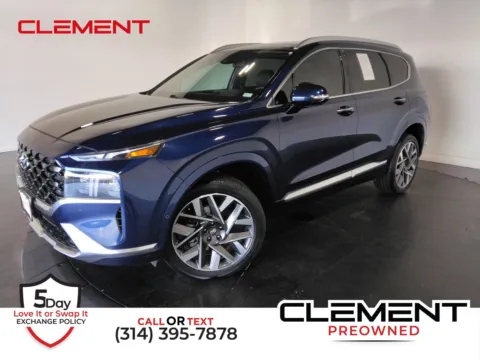 Blue 2022 Hyundai Santa Fe Calligraphy for sale in Florissant, MO